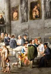 Hjælper de syge, omkring 1640 (olie på lærred)