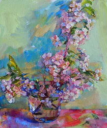Farvestrålende forårsblomster