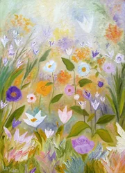 Drømmende blomstereng