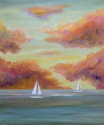 Sejlbåden »Sunset Sky«