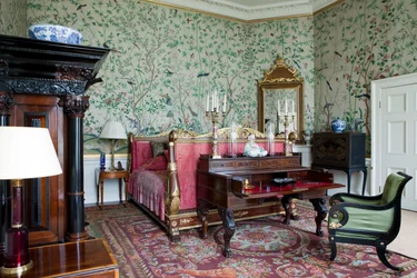 Leicester Room, Chatsworth House, Derbyshire (foto)