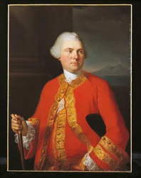 Portræt af Brownlow, 9. jarl af Exeter