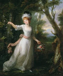 Portræt af Henrietta Laura Pulteney (1766-1808)