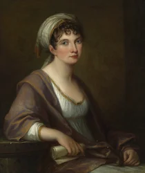 Portræt af prinsesse Franziska von Kaunitz-Rietberg, født grevinde Ungnad von Weissenwolf, 1805