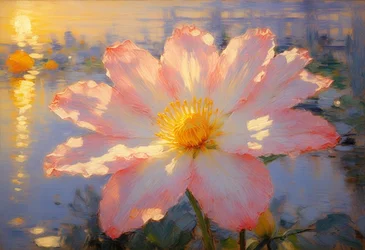 Blomster 116, ca. 2025 (olie på lærred)