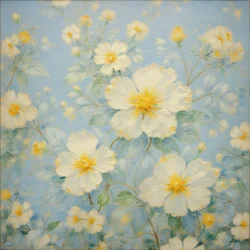Blomster 18, ca. 2020 (olie på lærred)