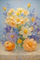 Blomster 50, ca. 2022 (olie på lærred)