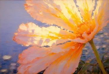 Blomster 67, ca. 2022 (olie på lærred)