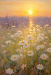 Blomster 88, ca. 2023 (olie på lærred)