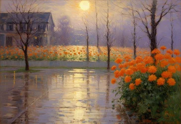 Blomster 94, ca. 2023 (olie på lærred)