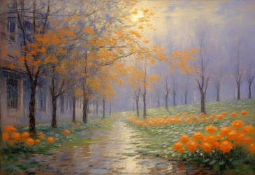 Blomster 96, ca. 2024 (olie på lærred)