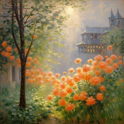 Blomster 98, ca. 2024 (olie på lærred)
