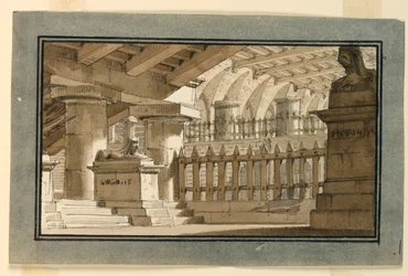 Scenedesign, egyptisk fængsel