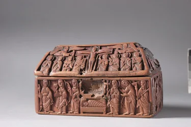 Trækiste: Scener fra Kristi liv, ca. 1050