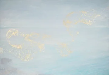 Dansende svævende lys