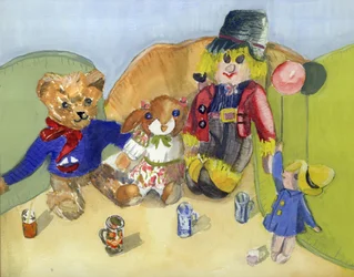 Granny Tuffys Toys (wc på papir)