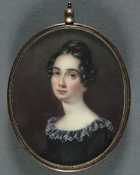 Portræt af en kvinde, 1820.