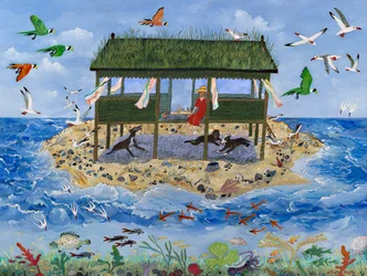 Den syvende himmel, 2013 (akryl)