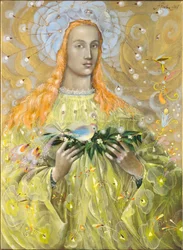 Aries, 2007 (olie på belgisk linned)