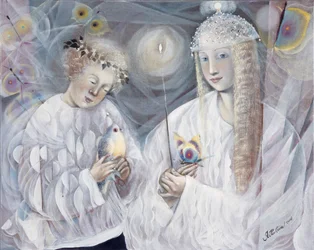 Gemini, 2006 (olie på belgisk linned)