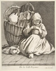 Keramikhandler, 1738.