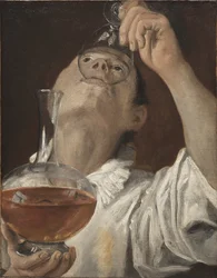 Drengen drikker