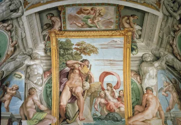 Polyphemus og Galatea (Fresco
