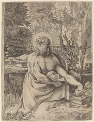 Sankt Hieronymus i ørkenen
