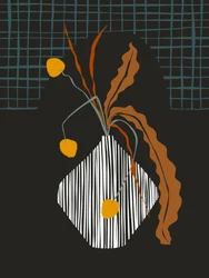 Moderne abstrakt botanik