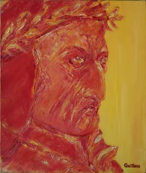 Dante (olie på lærred)