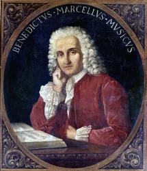 Benedetto Marcello (1686-1739) Italiensk komponist anonymt maleri fra det 18. århundrede. Venedig