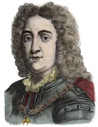 Charles VI, Hellig Romerske Kejser (1685-1740) - Karl af Habsburg (Karl von Habsburg) (Karl VI af Det Hellige Rige) 1685-1740 - Gravering