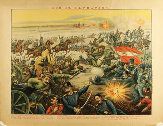 Front des Carpates (1914) - The Battle of the Carpathian Passes par Anonymous
