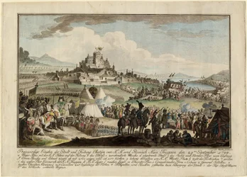 Guerre russo-turque de 1787-1792 - Den russiske hærs indtagelse af Khotyn den 29. september