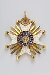 Kongeriget Bayern- Sankt Hubertusordenen: badge (forside) - 1700-1750