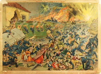 Slaget ved Chortkiv (Tchertkov) 1914 - Slaget ved Czortkow af Anonymous