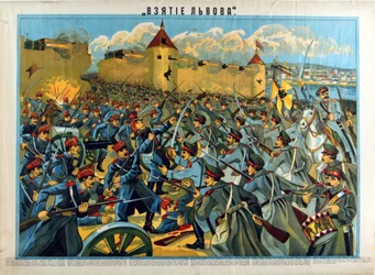 Slaget ved Lemberg (Lviv, Lvov) (1914), russernes erobring af byen over for den østrig-ungarske hær - Erobringen af Lvov