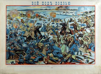 Slaget ved Lodz mellem den tyske hær og den russiske hær (1914) - Slaget ved Lodz af Anonymous