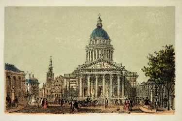 Paris 1874: Le Pantheon, privat samling