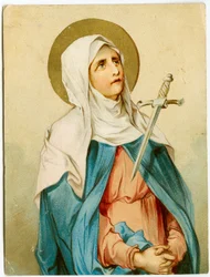 Fromt billede: Mater dolorosa (kromolithografi)