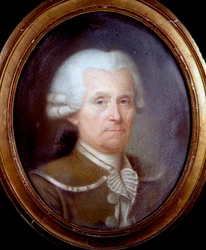 Portræt af Alexis de Magny (1712- 1777), fransk optiker - anonymt maleri, Videnskabsakademiet