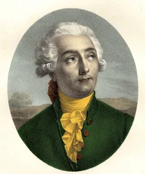 Portræt af Antoine Laurent de Lavoisier (1743-1794)