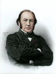 Portræt af Claude Bernard (1813 - 1878), fransk fysiolog.