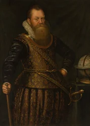 Portræt af Frederik Houtman