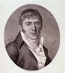 Portræt af Giovanni Simone Mayr (Johann Simon) (litografi)