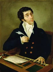 Portræt af Giuseppe Pilotti (1784-1838) (olie på lærred)