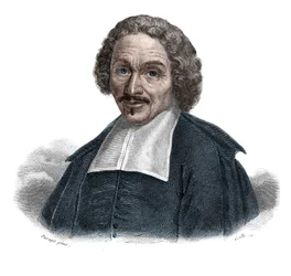 Portræt af Henri Michel Buch - Bon Henri (1598-1666) Maitre Cordonnier i Paris i "Portrætter og historie af nyttige mænd: mænd og kvinder i alle lande og af alle forhold, som erhvervede rettigheder til anerkendelse af mænd" udgivet og udbredt af
