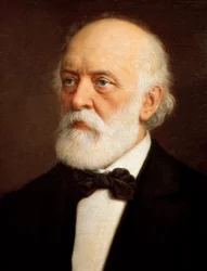 Portræt af Lajos Kossuth (1802-1894), ungarsk patriot og politiker