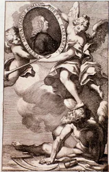 Portræt af Pietro Metastasio (gravering)
