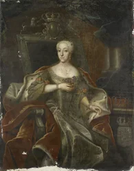 Portræt af prinsesse Charlotte Amalie